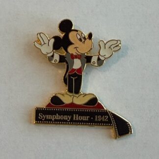 WDW Symphony Hour 1942 Mickey Through the Years Filmstrip Series Disney Pin H5