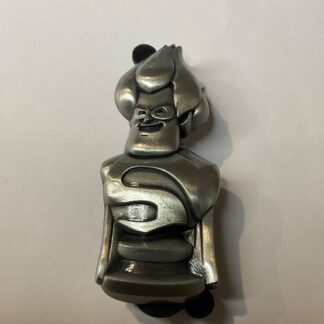 WDW Syndrome Hall of Sculpted Busts Heroes vs Villains Pewter LE Disney Pin F5