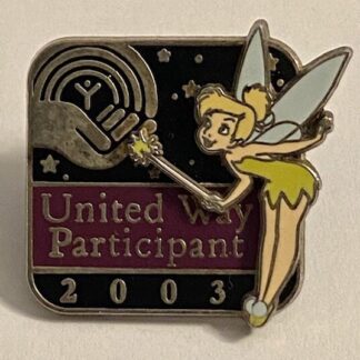 WDW United Way Participant 2003 Tinker Bell Peter Pan Disney Pin (A3)