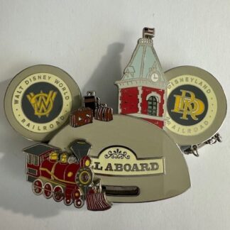 WDW Walt Disney World Railroad Disneyland Railroad - Jumbo 2006 Disney Pin F2
