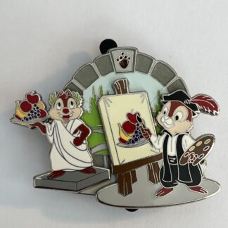 Walt Disney World - The Museum of Pin-tiquities - Chip and Dale Painters Pin (B6