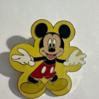 Yellow Mickey Mouse Smiling Expressions Booster 2006 Disney Pin 50461 (E3)