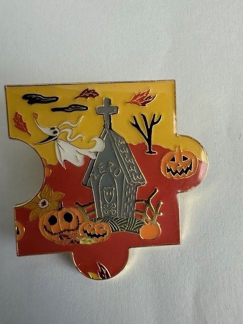 Zero - Loungefly Nightmare Before Christmas Fall Puzzle Blind Box Pin F9