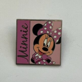 2012 PWP Promotion Deluxe Started Set Minnie Only Pink Square Disney Pin (A1)