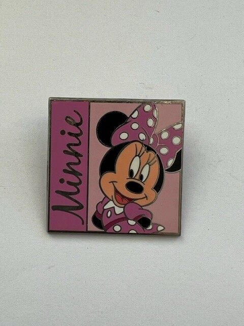 2012 PWP Promotion Deluxe Started Set Minnie Only Pink Square Disney Pin (A1)