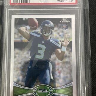 2012 Topps Chrome Stands in Background #40 - Russell Wilson Rookie RC - PSA 10