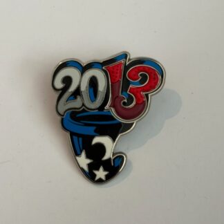2013 Sorcerer's Hat Upside down 93643 Moon Stars Disney Pin H0