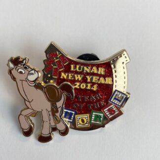 2014 Lunar New Year Year Of The Horse Toy Story Bullseye Disney Pin LE (A1)