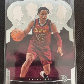 2020-21 Crown Royale - Isaac Okoro RC #81 - Cleveland Cavaliers Rookie Die Cut