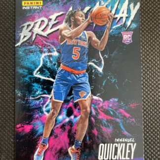 2020-21 IMMANUEL QUICKLEY Panini Instant Rookie RC BREAKAWAY SP 1/5357 KNICKS
