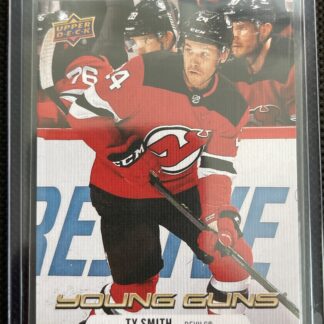2020-21 Upper Deck Series 2 Ty Smith Rookie Card Young Guns Canvas #C214
