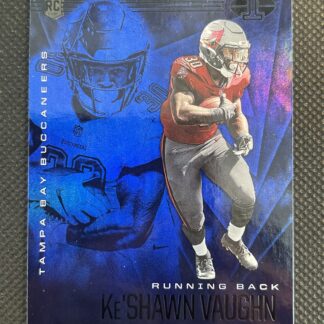 2020 Panini Illusions Trophy Collection Sapphire Ke'Shawn Vaughn #34 Rookie