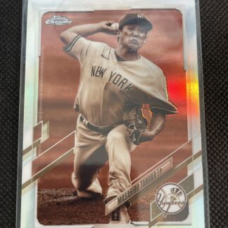 2021 Topps Chrome Masahiro Tanaka Sepia Refractor Yankees