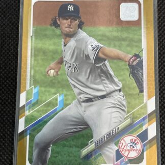 2021 Topps Series 1 Gold Foil #95 Gerrit Cole (Yankees)