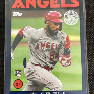 2021 Topps Series 1 Jo Adell 1986 Insert Blue Border