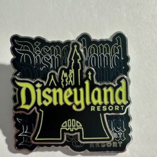 2022 Disney Parks California Sleeping Beauty Castle Green Disney Pin C9