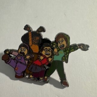 2023 Disney Parks Pin Turning Red Meilin Lee Abby Priya Miriam Group Pose (B7)