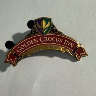 2023 Hong Kong Disneyland World of Frozen GOLDEN CROCUS INN Pin 10 of 10 (C1)