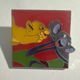 2023 Lion King I Just Can’t Wait To Be King Simba With Monkey Disney Pin (D6)