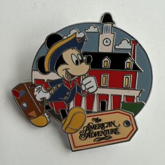 2024 Disney Parks Epcot World Showcase Pin American Adventure Mickey Mouse F3