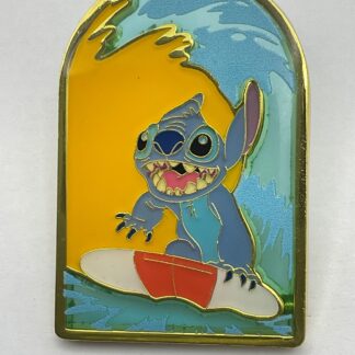 2025 Loungefly Disney Stitch Surfing Stained Glass Pin G5