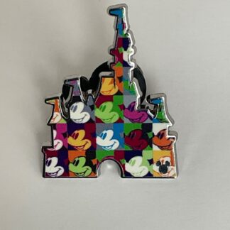 2025 Wave B Hidden Disney WDW Pop Art Mickey Castle Trading Pin E9