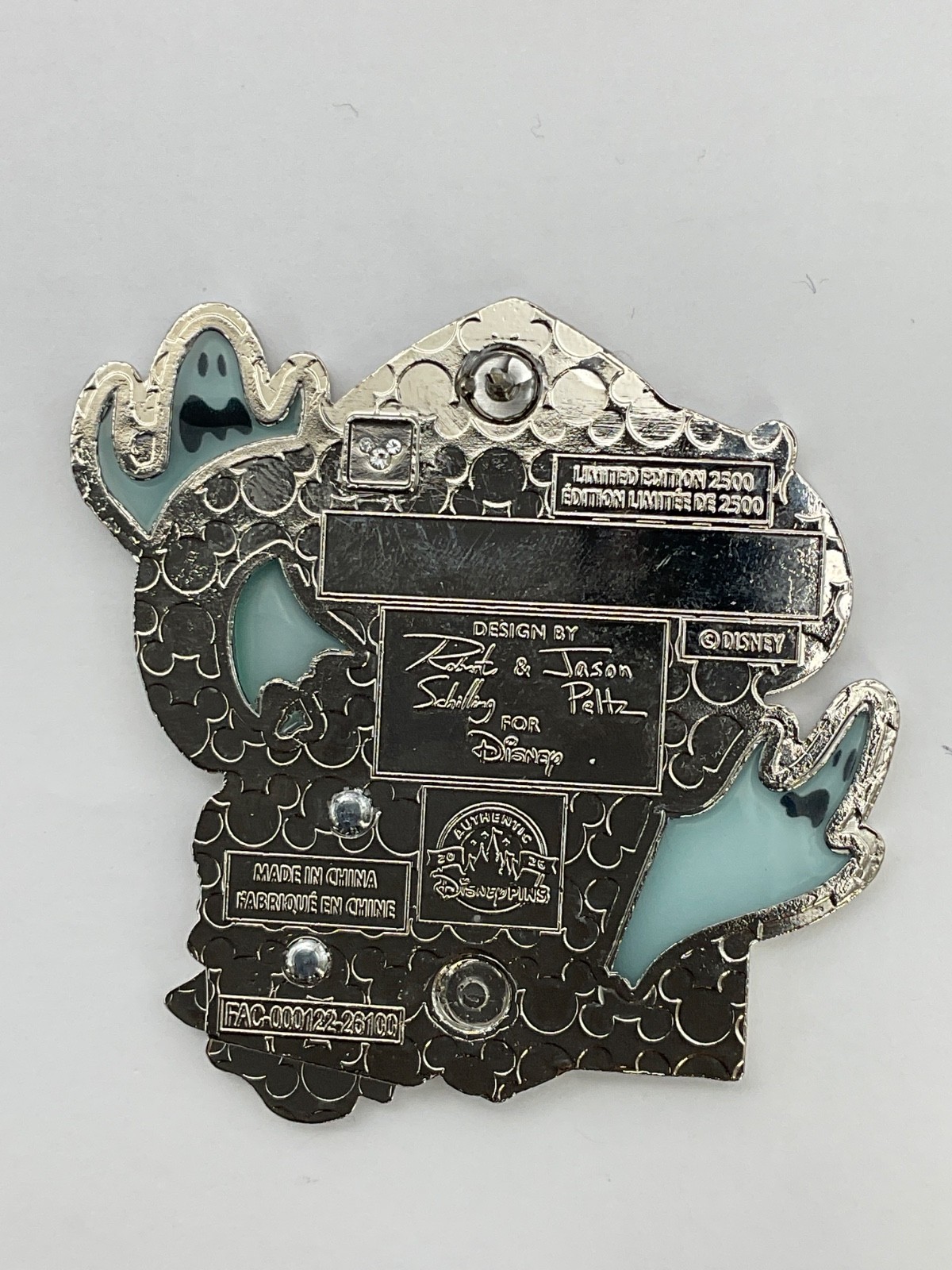 2026 Disney Artist Collection Haunted Mansion Organist Ghost LE 2500 Pin E8 - Image 2