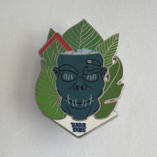 2026 Disney Parks Trader Sam’s Mystery Pin Blue Zombie Head H1