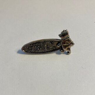 A Friend Like You Is A Wish Come True Pewter Pooh Winnie The Disney Pin (B6)