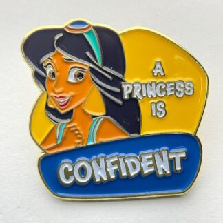 A Princess is Confident Jasmine Disney Pin G4
