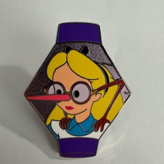 Alice and Glasses Bird Alice in Wonderland Lantern Mystery 2024 Disney Pin D7