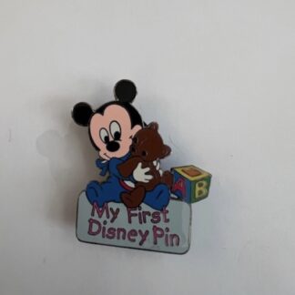 Auctions My First Disney Pin Mickey Baby Alphabet Blocks LE100 Disney Pin F0