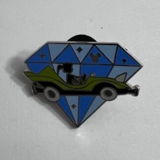 Autopia Disneyland 60th Diamond Hidden Mickey Disney Pin (E3)