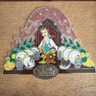 Belle Enchanted Objects Beauty Beast Celebrating 30th JUMBO Be Our Guest (B)