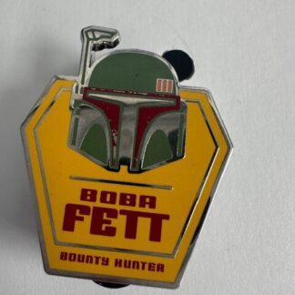 Book of Boba Fett Helmet Bounty Hunter Star Wars Disney Pin 153758 (D2)
