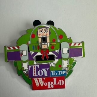 Buzz Lightyear Toy To The World Story Pixar Holiday Nutcracker Disney Pin (E1)