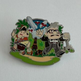 Carl Russell UP Booster Air Dog Attack Spirit of Adventure Blimp Disney Pin H6
