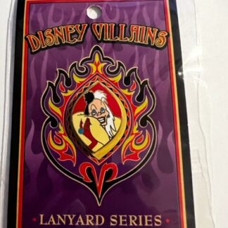 Cast Member Disney Villains Changeable Lanyard Cruella Magnet Disney (B)