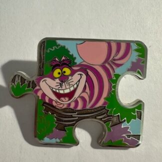 Cheshire CHASER Alice In Wonderland Character Connection Puzzle Disney Pin C3
