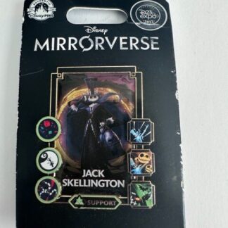 D22 Expo 2022 Jack Skellington Mirrorverse LE 500 NBC Disney Pin (B)