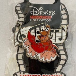 D23 Expo 2024 Sebastian Little Mermaid Instrumental Cast DSF DSSH LE 400 Pin (B)