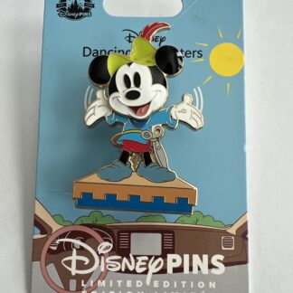 DISNEY DANCING CHARACTERS MICKEY AS BRAVE LITTLE TAILOR BOBBLEHEAD LE 4000 PIN B