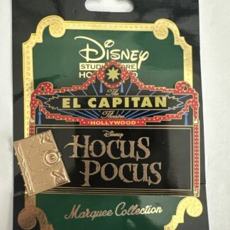DISNEY DSF DSSH EL Capitan Marquee Hocus Pocus Spell Book Pin 2016
