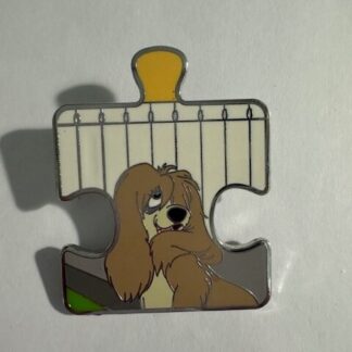 DISNEY Lady and the Tramp MYSTERY Character Connection Puzzle Pin Peg LE 900 (C1