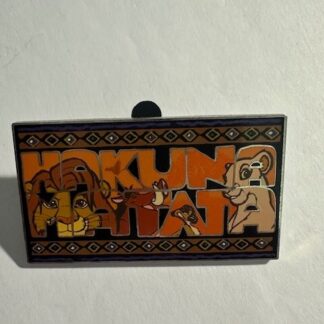 DISNEY PARKS THE LION KING HAKUNA MATATA SIMBA NALA TIMON PUMBAA PIN (C9)