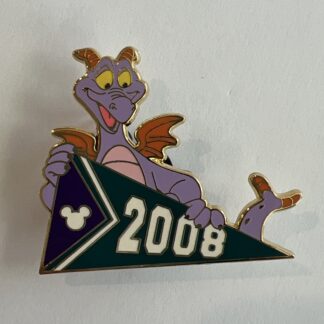 DISNEY WDW PTU DISNEY'S PIN CELEBRATION PENNANTS 2008  FIGMENT PIN E8