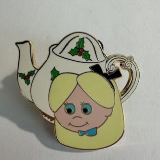 DL - Alice with Tea Pot Alice in Wonderland Small World LE500 2009 Disney Pin F2