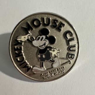 DL - Mickey Mouse Club - Silver Coin Disney Pin F2