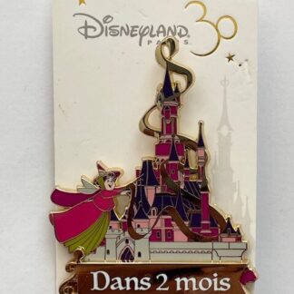 DLP Countdown 2 Months To 30th Anniversary LE 700 Fairy Castle Disney Pin (B)