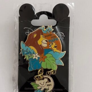DLP - Father's Day 2021 - Mufasa and Simba Lion King LE  Disney Pin B